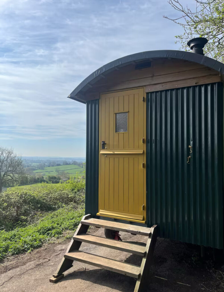 Shepherd's Hut to rent in Somerset